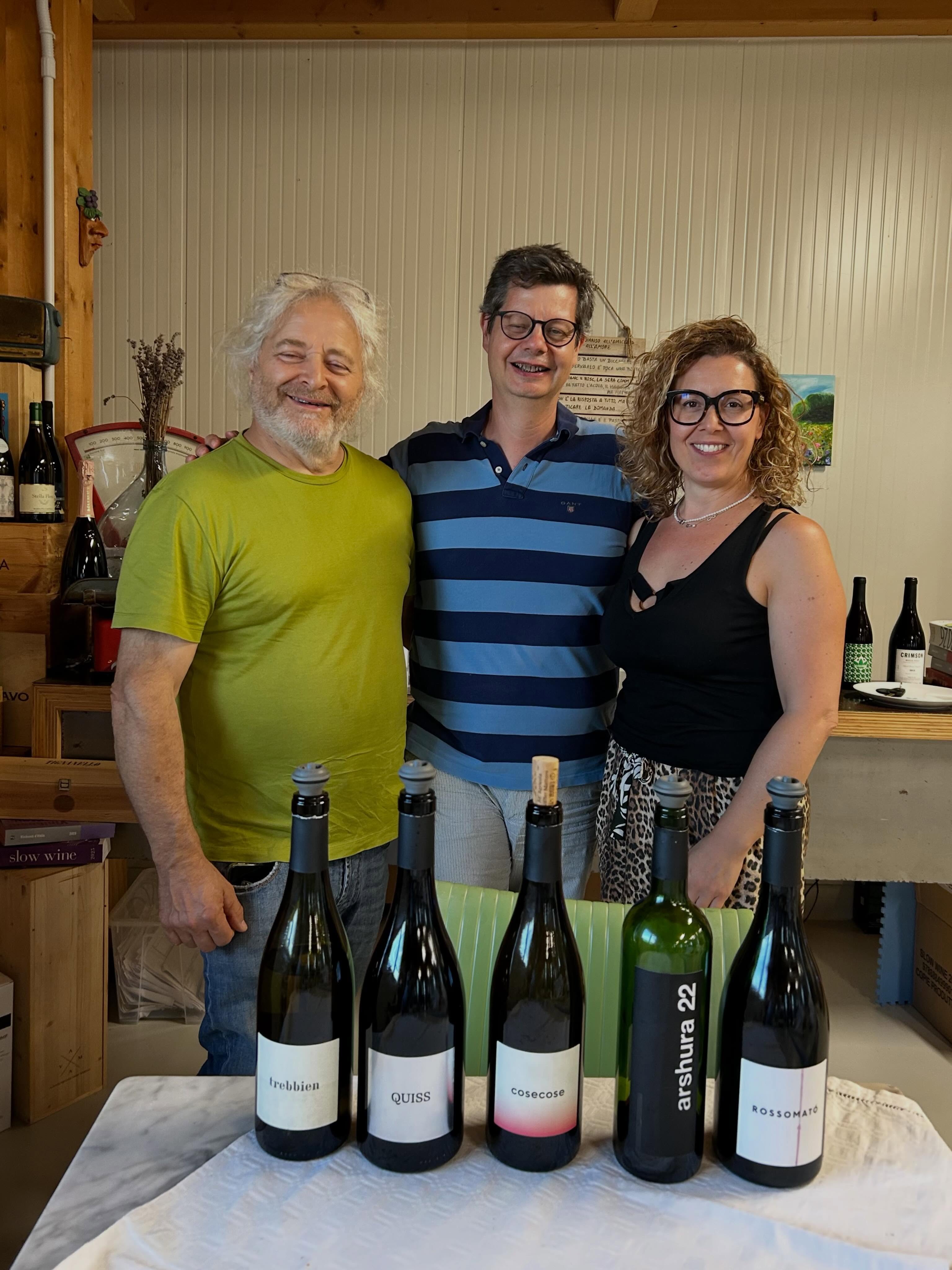 Uno splendido pomeriggio trascorso nel sud delle Marche a visitare l’azienda agricola Valter Mattoni e…