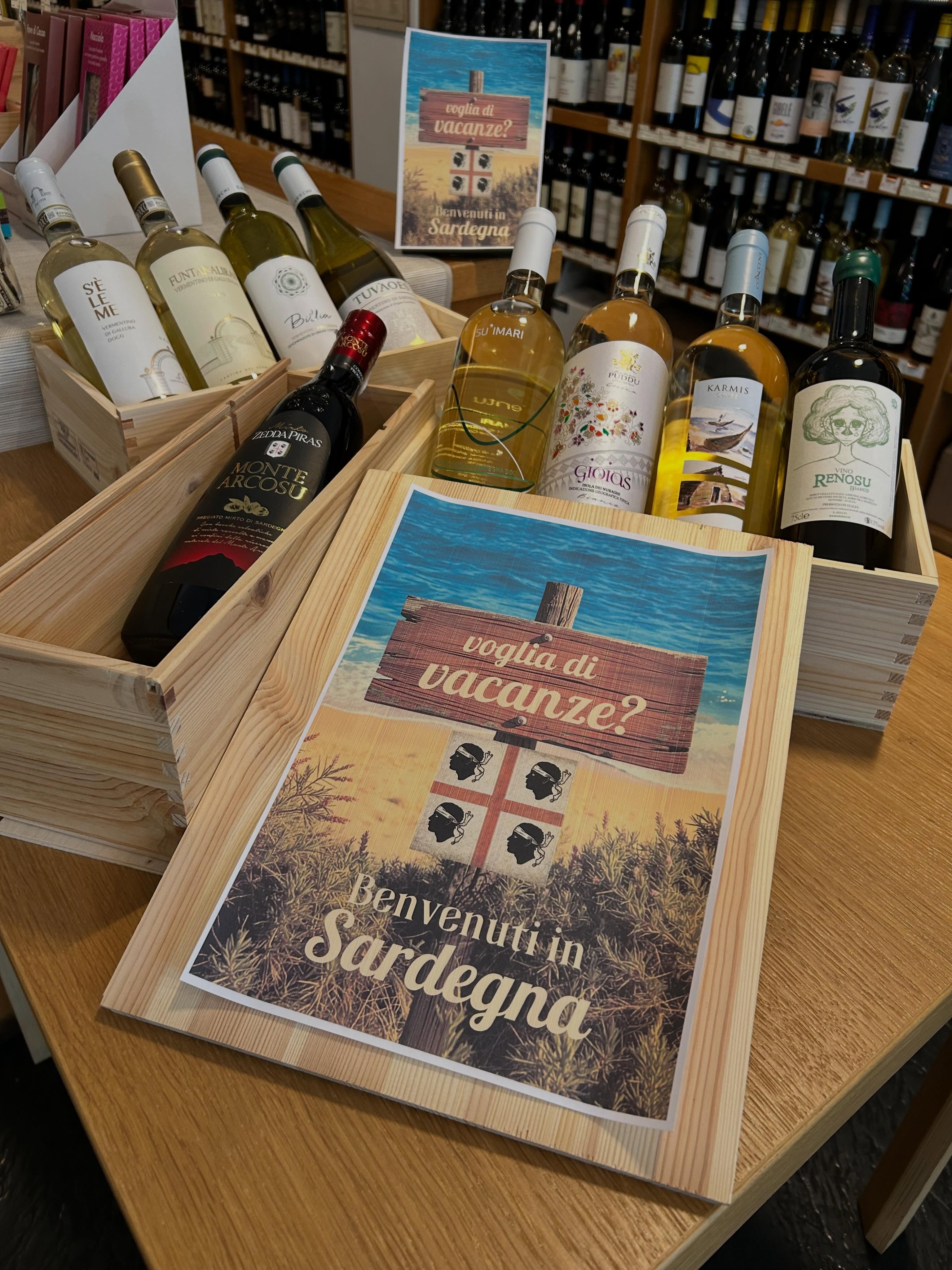 In attesa delle vacanze possiamo assaporare uno dei molti bianchi della Sardegna in assortimento in…